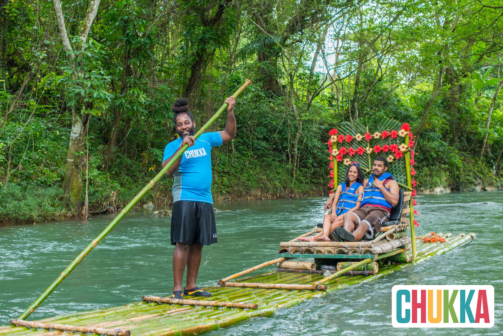 Bamboo Rafting at Lethe Village