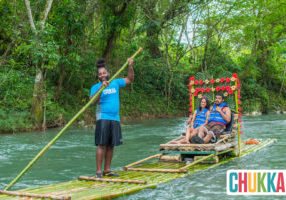 Bamboo Rafting at Lethe Village